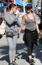 MINKA KELLY Leaves a Gym in West Hollywood 02/12/2017