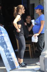 MINKA KELLY Leaves a Gym in West Hollywood 02/27/2017