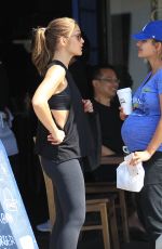MINKA KELLY Leaves a Gym in West Hollywood 02/27/2017