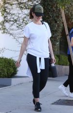 MINKA KELLY Leaves Rise Nation Gym in Los Angeles 02/23/2017