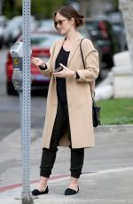 MINKA KELLY Out and About in Beverly Hills 02/07/2017