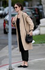 MINKA KELLY Out and About in Beverly Hills 02/07/2017
