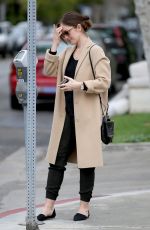 MINKA KELLY Out and About in Beverly Hills 02/07/2017