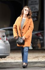 MINKA KELLY Out and About in Los Angele 02/21/2017