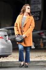 MINKA KELLY Out and About in Los Angele 02/21/2017