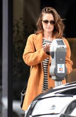 MINKA KELLY Out and About in Los Angele 02/21/2017