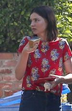 MIRANDA KERR Out and About in Los Angeles 02/14/2017