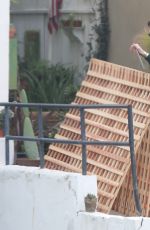 MISCHA BARTON Arrives at Her Home in Los Angeles 02/10/2017