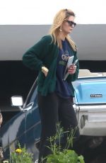 MISCHA BARTON Arrives at Her Home in Los Angeles 02/10/2017