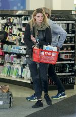 MISCHA BARTON Shopping at CVS Pharmacy in Los Angeles 02/01/2017
