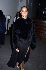 MISTY COPELAND Arrives at Prabal Gurung Fashion Show at New York Fashion Week 02/12/2017