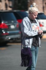 MISTY SWAIN Out Shopping in Los Angeles 01/30/2017