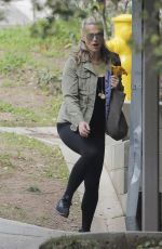 MOLLY SIMS Out and About in Los Angeles 02/02/2017