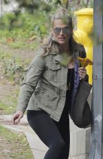 MOLLY SIMS Out and About in Los Angeles 02/02/2017
