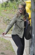 MOLLY SIMS Out and About in Los Angeles 02/02/2017