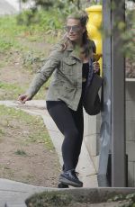 MOLLY SIMS Out and About in Los Angeles 02/02/2017