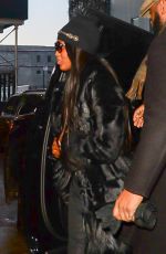NAOMI CAMPBELL Out and About in New York 02/09/2017