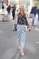 NAOMI ISTED at London Fashion Week 02/17/2017