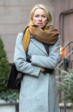 NAOMI WATTS Out in New York 02/06/2017