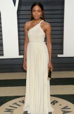 NAOMIE HARRIS at 2017 Vanity Fair Oscar Party in Beverly Hills 02/26/2017
