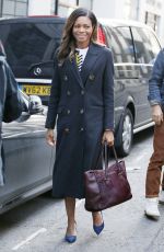 NAOMIE HARRIS Out and About in London 02/13/2017