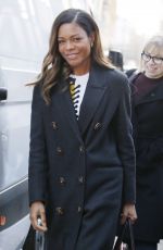 NAOMIE HARRIS Out and About in London 02/13/2017
