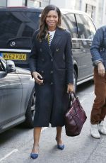 NAOMIE HARRIS Out and About in London 02/13/2017