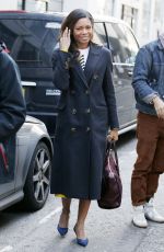 NAOMIE HARRIS Out and About in London 02/13/2017