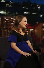 NATALIE PORTMAN at Jmmy Kimmel Live 01/30/2017