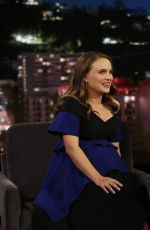 NATALIE PORTMAN at Jmmy Kimmel Live 01/30/2017