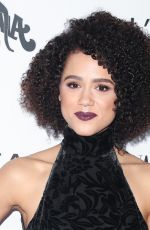 NATHALIE EMMANUEL at Vanity Fair and L’Oreal Paris Toast to Young Hollywood in West Hollywood 02/21/2017
