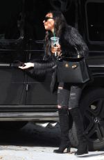 NAYA RIVERA Out and About in Hollywood 02/08/2017