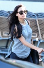 NAYA RIVERA Out and About in Los Feliz 02/15/2017