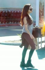 NAYA RIVERA Out and About in Los Feliz 02/15/2017