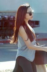 NAYA RIVERA Out and About in Los Feliz 02/15/2017