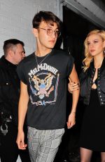 NICOLA PELTZ Leaves Alexander Wang Fashion Show at NYFW 02/11/2017