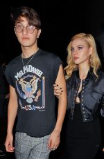 NICOLA PELTZ Leaves Alexander Wang Fashion Show at NYFW 02/11/2017
