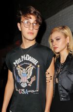 NICOLA PELTZ Leaves Alexander Wang Fashion Show at NYFW 02/11/2017