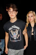 NICOLA PELTZ Leaves Alexander Wang Fashion Show at NYFW 02/11/2017