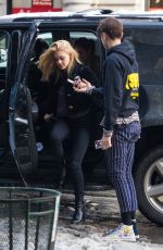 NICOLA PELTZ Out and About in New York 02/10/2017
