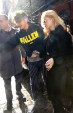NICOLA PELTZ Out and About in New York 02/10/2017