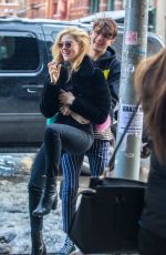 NICOLA PELTZ Out and About in New York 02/10/2017