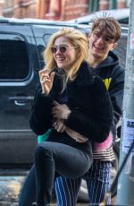 NICOLA PELTZ Out and About in New York 02/10/2017