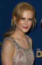 NICOLE KIDMAN at 69th Annual Directors Guild of America Awards in Beverly Hills 02/04/2017