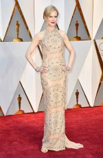 NICOLE KIDMAN at 89th Annual Academy Awards in Hollywood 02/26/2017