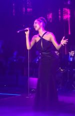 NICOLE SCHERZINGER Performs at Glock Horse Performance Center in Austria 02/02/2017