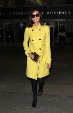 NINA DOBREV at LAX Airport in Los Angeles 02/10/2017