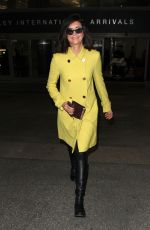 NINA DOBREV at LAX Airport in Los Angeles 02/10/2017