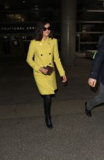 NINA DOBREV at LAX Airport in Los Angeles 02/10/2017