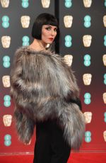 NOOMI RAPACE at Bafta 2017 Awards in London 02/12/2017
